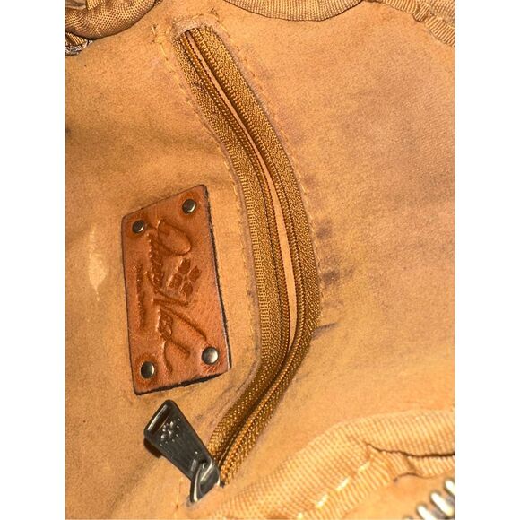 Beautiful Rare Patricia Nash Boho Fringe Rovito Crossbody beautiful fringe in le - Picture 7 of 10